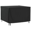 vidaXL Pokrowce na meble ogrodowe, 2 szt., czarne 135x135x90 cm
