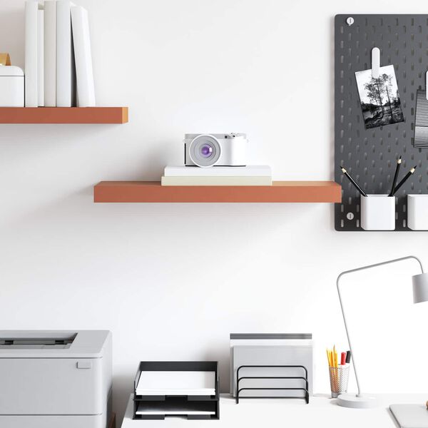 vidaXL P&oacute;łka ścienna Czerwony 60 x 23 x 4 cm Materiał drewnopochodny