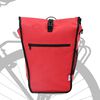 vidaXL Torba rowerowa Czerwony 34 x 16 x 59 cm Poliester