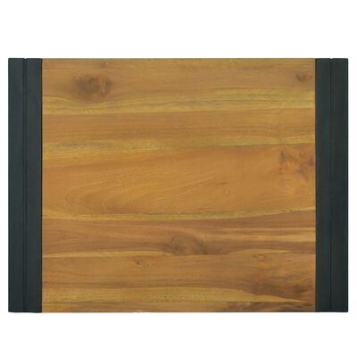 vidaXL Półka łazienkowa, 60x45x35 cm, lite drewno tekowe