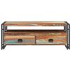 vidaXL Szafka pod TV z litego drewna z odzysku