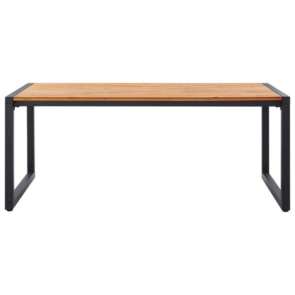 vidaXL 7-częściowy zestaw mebli ogrodowych, jasnoszary