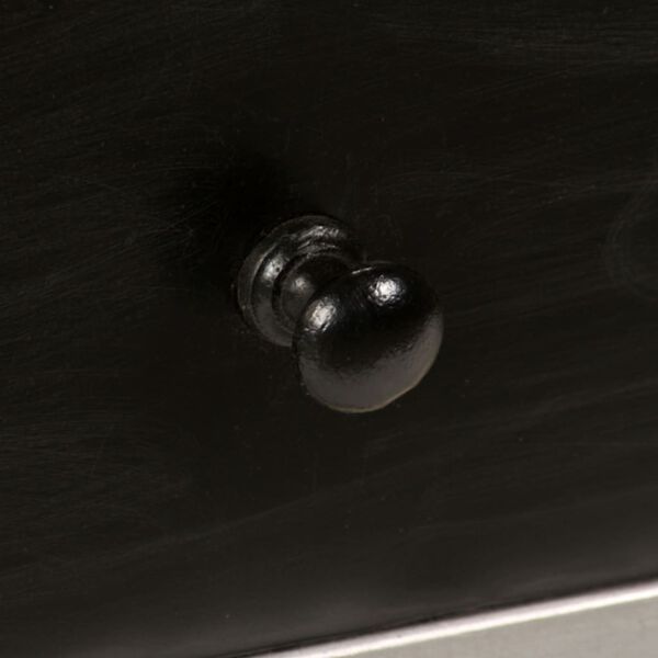 vidaXL Szafka pod telewizor, lite drewno mango i stal, 120x30x45 cm