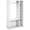 vidaXL Szafa do przedpokoju Biały 91 x 32 x 150,5 cm