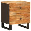 vidaXL Szafka Nocna Brązowy 40 x 33 x 46 cm Drewno z mango
