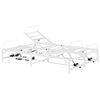 vidaXL Elektro Regulowany Stelaż Ł&oacute;żka Biały 120 x 190 cm Stal