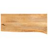 vidaXL Blat stołu z naturalną krawędzią, 80x40x3,8 cm, drewno mango
