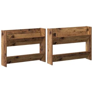 vidaXL Szafka na buty 2 szt. 80 x 18 x 60 cm Drewno inżynieryjne