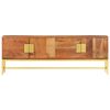 vidaXL Szafka pod TV, 140x30x50 cm, lite drewno akacjowe