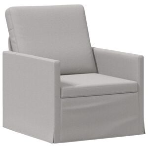 vidaXL Fotel Szary chmur 70 x 81 x 82 cm tkanina