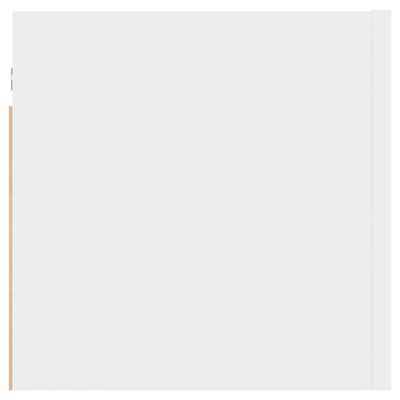vidaXL Szafki nocne, 2 szt., białe, 30,5x30x30 cm, płyta wiórowa