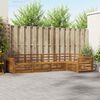 vidaXL Zestaw sof na zewnątrz 5 pcs Naturalny Lite Drewno Akacji
