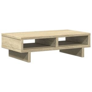 vidaXL Podstawka pod monitor, dąb sonoma, 50x27x15 cm