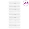 vidaXL Ręczniczki premium, SOLUND, 50 szt., białe, 30x50 cm, 600 g/m&sup2;