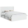 vidaXL Stelaż ł&oacute;żka z przechowywaniem i zagł&oacute;wkiem 3 szt.