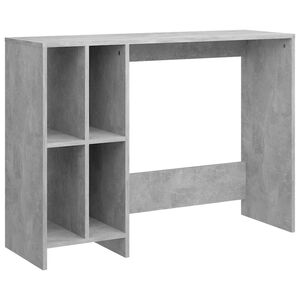 vidaXL Biurko pod laptopa, szarość betonu, 102,5 x 35 x 75 cm