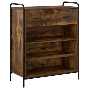 vidaXL Szafka na buty 76 x 36,5 x 93 cm Drewno inżynieryjne