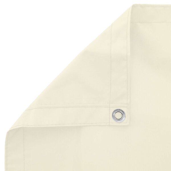 vidaXL Ekran balkonowy Aluminium Oxford powlekany PU