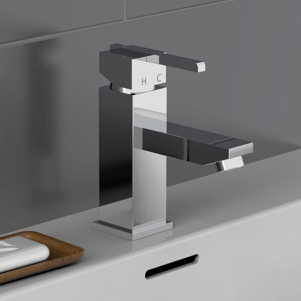 SCH&Uuml;TTE Bateria umywalkowa FROG z mieszaczem, chromowa