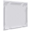 vidaXL Panele dostępu Biały 40 x 40 cm Plastik ABS