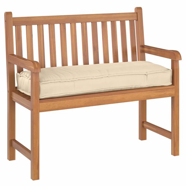 vidaXL Poduszka Beżowy 110 x 40 x 8 cm Materiał Oxford