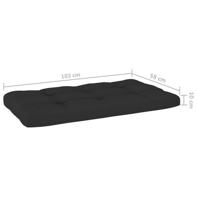 vidaXL 6-częściowy zestaw wypoczynkowy z palet, z poduszkami, sosna