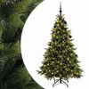 vidaXL Sztuczna choinka z bombką 180 cm 300 LED Ciepła biel