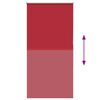 vidaXL Roleta zaciemniająca Red 70x175 cm Szerokość tkaniny 65,7 cm