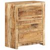 vidaXL Komoda, 60x33x75 cm, lite drewno mango