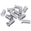 vidaXL Śruba 12 szt. srebrny M6 x 12 mm Żelazo