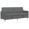 vidaXL Sofa z miejscem do przechowywania ciemnoszary 192 x 78 x 87 cm