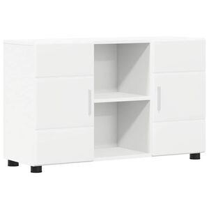 vidaXL Bufet FLORIN 88,5 x 30,5 x 55,5 cm Biały Drewno inżynieryjne