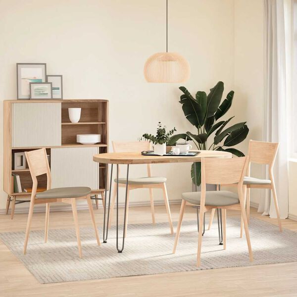 vidaXL nogi do stolik&oacute;w konsolowych do stolika konsolowego 4 szt. Naturalna stal 72 cm Solidna stal