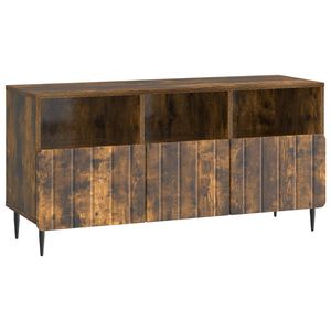 vidaXL Szafka pod telewizor z szufladą Dąb wędzony 102 x 34,5 x 50 cm