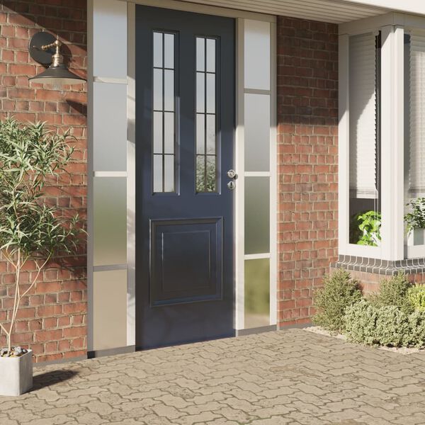 vidaXL Folia okienna odbijająca promienie słońca, srebrna, 45x2000 cm