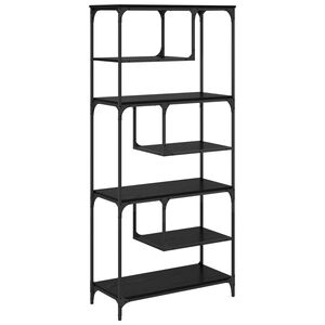vidaXL P&oacute;łka na książki 6 poziomy 81 x 36 x 176 cm Drewno inżynieryjne