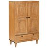 vidaXL Highboard Jasnobrązowy 60 x 33 x 100 cm lite drewno mango