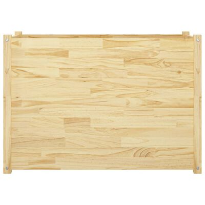 vidaXL Donica ogrodowa, 100x50x70 cm, lite drewno sosnowe