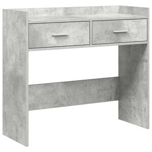 vidaXL Konsola Betonowy szary 90 x 35 x 80 cm Drewno inżynieryjne