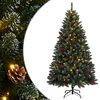 vidaXL Sztuczna choinka, 300 lampek LED, 210 cm