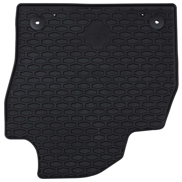 vidaXL Mata samochodowa 4 pcs Czarny VW POLO , TAIGO Guma