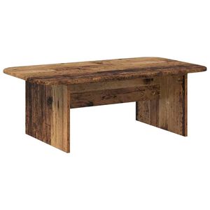 vidaXL Stolik kawowy Stare drewno 93 x 53 x 33 cm Drewno inżynieryjne