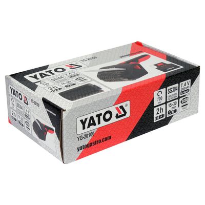 YATO Elektryczna szczotka do czyszczenia grilla