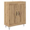 vidaXL Highboard 2 pcs Dąb rzemieślniczy Materiał drewnopochodny