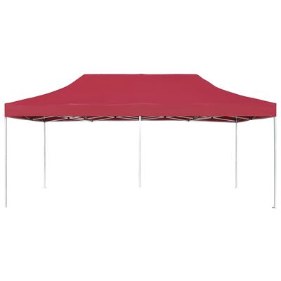 vidaXL Profesjonalny, składany namiot imprezowy, 6 x 3 m, czerwony