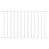 vidaXL Panel ogrodzeniowy Woerden stal malowana proszkowo 163x117 cm biały