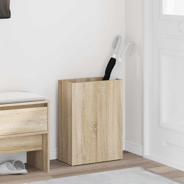 vidaXL Stojak na parasol Dąb Sonoma 40 x 20 x 55,5 cm