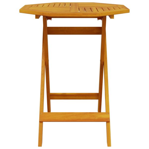 vidaXL 3-częściowy, składany zestaw mebli bistro, lite drewno akacjowe