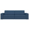 vidaXL Sofa Bed Granatowy 245 x 78 x 77 cm tkanina