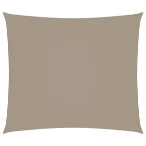 vidaXL Prostokątny żagiel ogrodowy, tkanina Oxford, 2,5x3 m, taupe